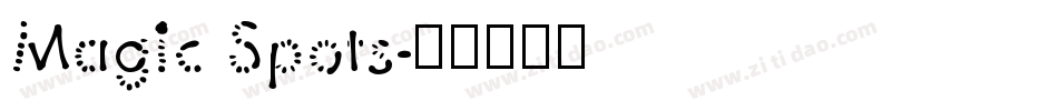 Magic Spots字体转换